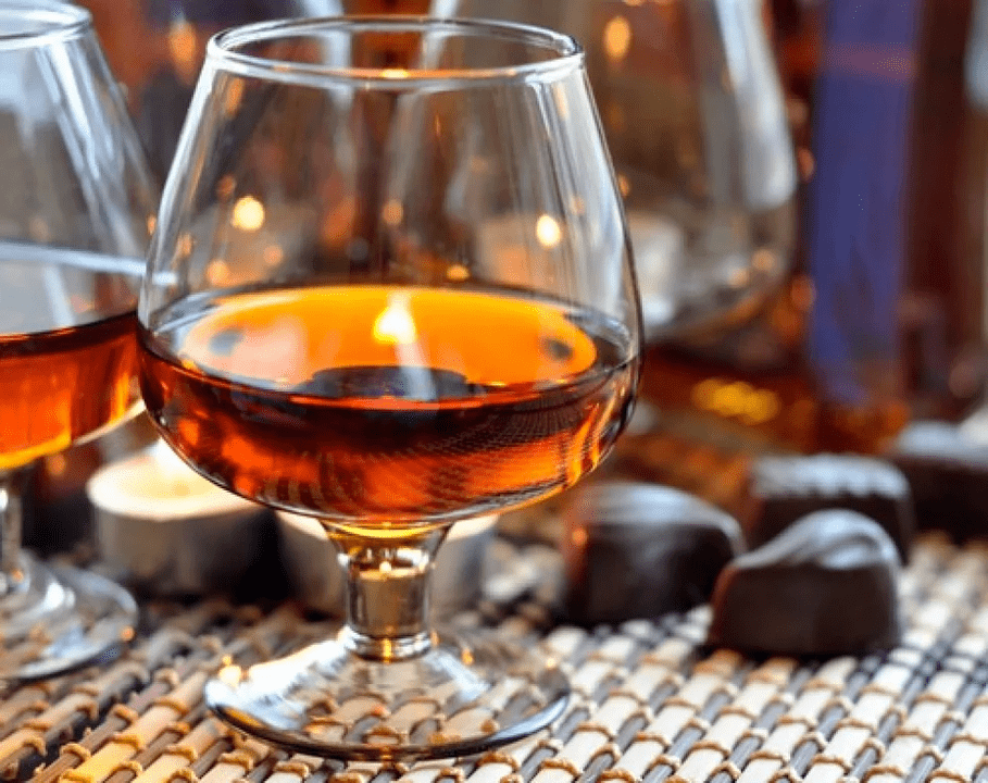 Parasitableitung unter Verwendung von Cognac